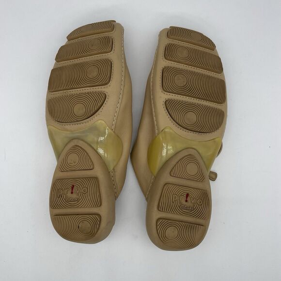 Clark's Privo Slip On Comfort Shoe's Women's 8M Tan Leather Lagenlook Bohochic - Picture 10 of 16